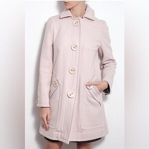 MARC JACOBS wool pea coat 🩷🤍